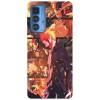 Husa compatibila cu Motorola Edge 20 model Kurosaki ichigo Bleach, Silicon, TPU, Viceversa, Transparent, Carcasa