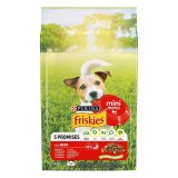 Hrana uscata caini, Friskies Mini Menu, punga 1.5 kg, talie mica, adult, carne de vita