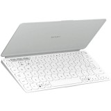 Tastatura Wireless Portabila Logitech Keys-To-Go 2, BT, Multidevice, MultiOS, Pale Grey