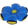 Minge Turtita de Jucarie, Lumini, Model OZN, Albastru, Pentru Copii, 23 cm