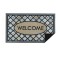 Covoras usa cu mesaj Welcome, 75 x 45 cm, Negru/Gri