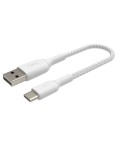 Belkin Boost Charge Usb-a To Usb-c Cable_braided 0.15m White