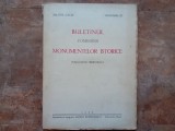 BULETINUL COMISIUNII MONUMENTELOR ISTORICE - PUBLICATIUNE TRIMESTRIALA , ANUL XXVIII, FASC. 85, IULIE - SEPTEMBRIE , 1935