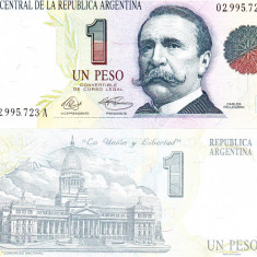 Argentina 1 Peso 1992 P-339a UNC