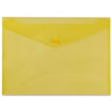 Mapă Documente, Plastic, A4, Capsă, Culoare Galbenă