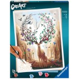 Cumpara ieftin Ravensburger - CreArt pictura pe numere pentru adulti cerb magic