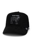 Goorin Bros șapcă The Suede Sheep culoarea negru, cu imprimeu, 101-1746