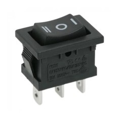 Interupator basculant 1 circuit 3 pini 6A 250V ON-OFF-ON cu retinere