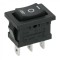 Interupator basculant 1 circuit 3 pini 6A 250V ON-OFF-ON cu retinere