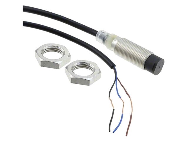 Senzor inductiv OMRON E2B 0-8mm PNP NO 10-30V M12 IP67 alamă