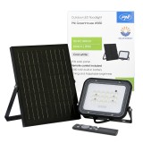 Cumpara ieftin Aproape nou: Reflector LED PNI GreenHouse WS50 50W cu panou solar, acumulator 6000m