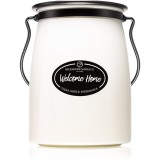Milkhouse Candle Co. Creamery Welcome Home lum&acirc;nare parfumată Butter Jar 624 g