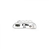 Set garnituri chiulasa FIAT ULYSSE (179AX) 2.0 JTD 2002-2006 CORTECO 418712P