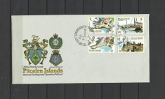 PITCAIRN 1979 PORTURI NAVE VAPOARE FDC foto