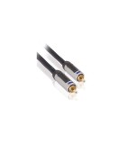 Cablu audio de inalta calitate RCA tata-tata 3m aurit PROFIGOLD