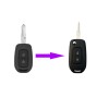 Carcasa Cheie Briceag pentru Transformat, Dacia Duster, Logan, 2017-2023, 2 Butoane, lamela VAC102 AutoProtect KeyCars, Oem