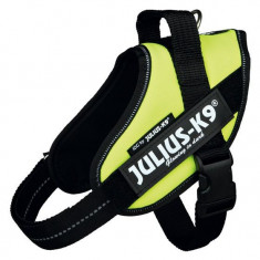 Julius K9 power ham pentru câine- galben neon , M/49-67cm