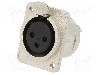 Conector, Neutrik, NC3FDM3-L-1