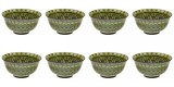 Set boluri, 8 piese, 250 ml, Ceramica, Diferite Modele