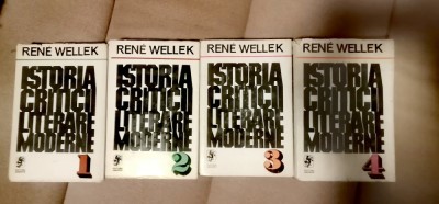 Rene Wellek - Istoria criticii literare moderne (4 vol.) foto