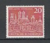 Germania.1958 800 ani orasul Munchen MG.130, Nestampilat
