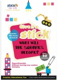 Carte creativa Stick&quot;n Square - patrate neon asortate