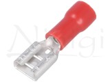 Papuc 4.8mm mama rosu partial izolat