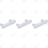 Set chei laterale 3buc argintiu pentru iPhone 8 iPhone SE 2020