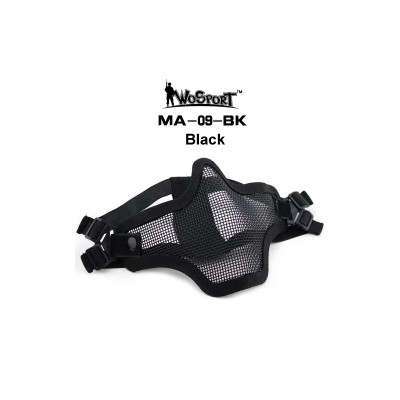 Masca protectie V1 Double-band Scouts Wosport Negru foto