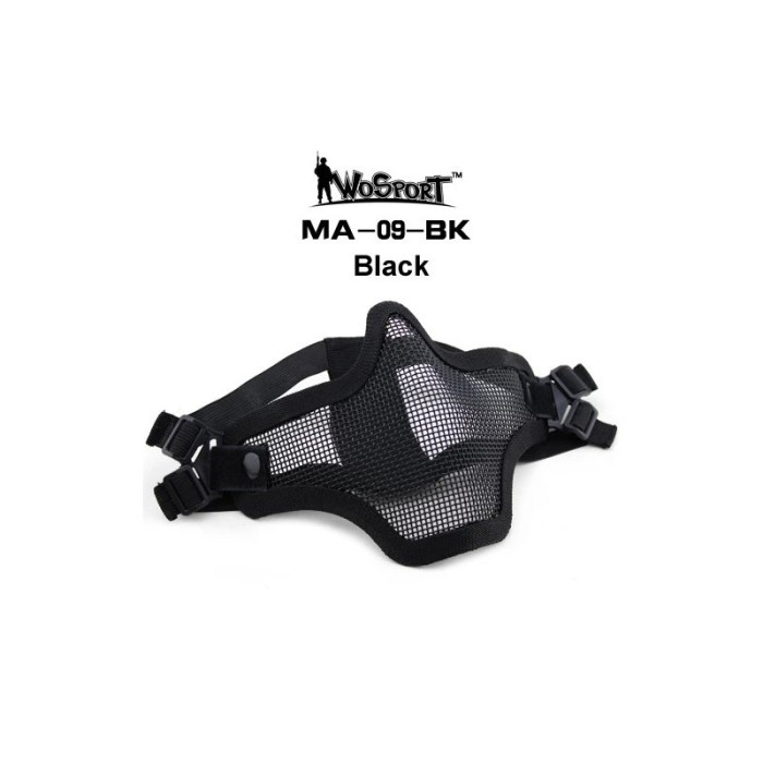 Masca protectie V1 Double-band Scouts Wosport Negru