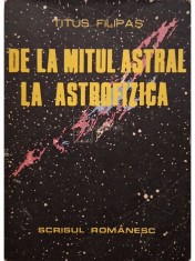 Titus Filipas - De la mitul astral la astrofizica (Editia: 1984) foto