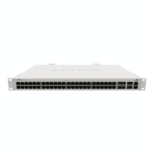 Cloud Router Switch, 48 x Gigabit, 4 x 10G SFP+, 2 x 40G QSFP+ - Mikrotik CRS354-48G-4S+2Q+RM SafetyGuard Surveillance