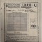 ROMANIA RPR Loteria de Stat LOTO SAPTAMANAL Timisoara 100 lei