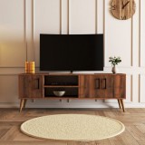 Cumpara ieftin Comoda TV Exxen-1582 Walnut