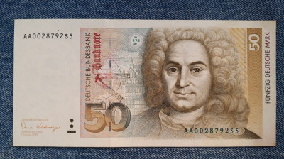 50 Mark 1989 Germania RFG, marci germane 0028792S5 foto