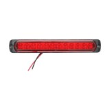 Lampa LED laterala de gabarit rosie 12-24V, 12 LED, Breckner FR-0279-R