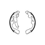 Set saboti frana Delphi LS1961, parte montare : Punte Spate