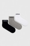 Adidas șosete 3-pack culoarea negru IC1304