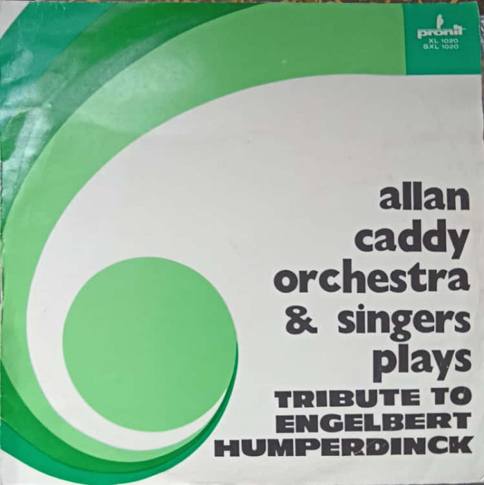 Disc vinil, LP. TRIBUTE TO ENGELBERT HUMPERDINCK-ALLAN CADDY ORCHESTRA &amp; SINGERS PLAYS