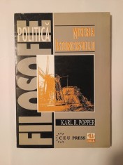 Karl R. Popper - Mizeria istoricismului