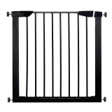 Poarta de siguranta Safety Gate pentru scari, ajustabila 75-82 cm, din otel, neagra Household NewTrend