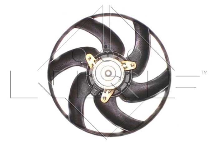 NRF 47329 Ventilator, radiator