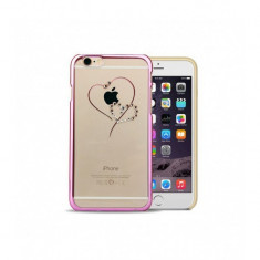 Husa capac astrum telesthesia apple iphone 6/6s pink swarovski foto