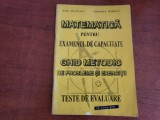 Matematica pentru examenul de capacitate.Ghid de probleme si exercitii-Pelteacu