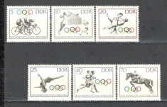 D.D.R.1964 Olimpiada de vara TOKYO SD.144 foto