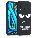 Husa pentru Samsung Galaxy A20e, Silicon, Negru, 49525.03, Carcasa