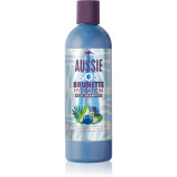 Aussie Brunette Blue Shampoo sampon hidratant pentru părul &icirc;nchis la culoare 290 ml