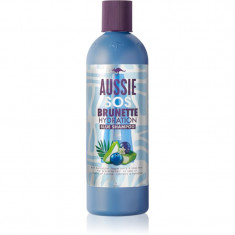 Aussie Brunette Blue Shampoo sampon hidratant pentru părul închis la culoare 290 ml