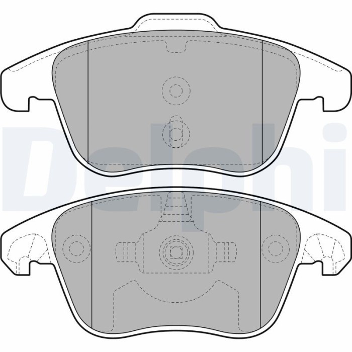 DELPHI LP2100 set placute frana,frana disc