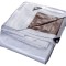 Tarpaulin PLAST 6m x 4m Polyetilene Argintiu-Maro 210g/m2